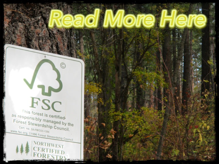 Forest Stewarship Sign