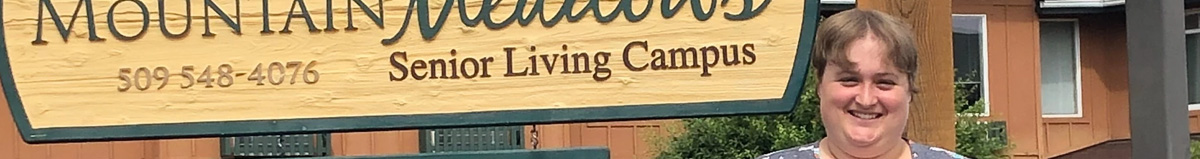 Mountain Meadows Senior Living Campus sign